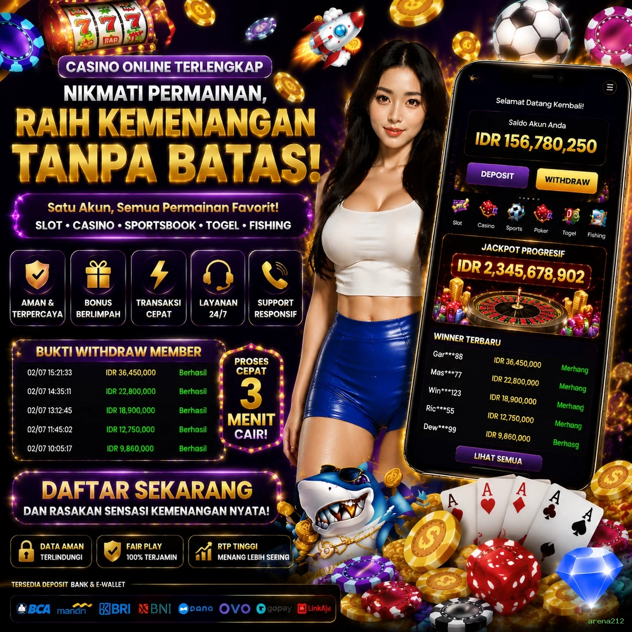 Inovasi dan Fitur Menarik di arena212 yang Perlu Diketahui